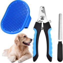 Dogs Grooming Kit – Nail Cutter with Filer, Soothing Dog Gloves – Combo of 2 Basic Comb for Dog & Cat, Cat, Dog-16