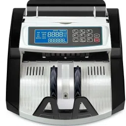 Drop2Kart Cash Counter - LCD Display, Dual Heavy-Duty Motor, Counts All INR, UV/MG/MT/IR Sensors, FakeNote Alarm, After-Sales Service Support Note Counting Machine-24