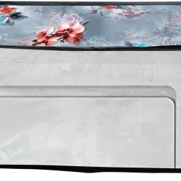 JMT SUITABLE FOR EPSON ECO TANK M 1140-GREY FLORAL PRINT Printer Cover-image-98