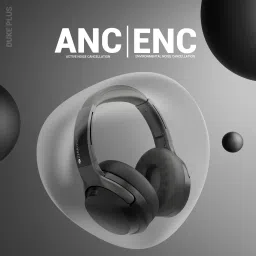 zebronics ZEB-WHP 6 ( Duke Plus ), 70H Backup, ANC, ENC, Dual Pairing, BT v5.4,Gaming Mode Bluetooth Headset image 3