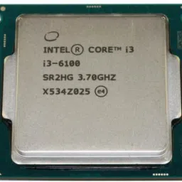 Intel 6100 3.7 GHz LGA 1151 Socket 2 Cores 4 Threads Desktop Processor image 2