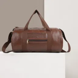 7 L Gym Duffel Bag - Gym Shoulder Bag, Lightweight Duffle Bag Sports Bag Weekend Travel Barrel Bag - Brown-image-82