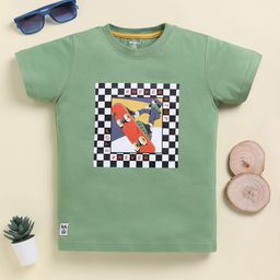 Annie Boys Graphic Printed Cotton T-shirt-image-21