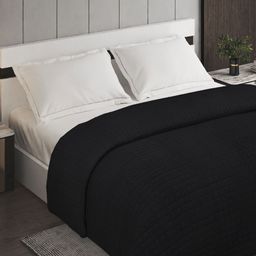 Home Centre Ecliptic Saga Black Cotton 120 GSM Double Bed Quilt-image-78