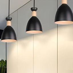 KINIS Modern and Unique Style Black Aluminium Quirky Ceiling Lamp-32