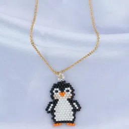 Threads & Beads Multi Gold-Plated Brass Necklace-image-62