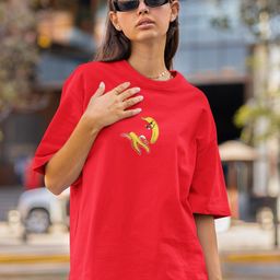 TheBTclub Men Printed Drop-Shoulder Sleeves Activchill T-shirt-image-78