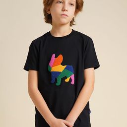 Jack & Jones Junior Boys Graphic Printed Round Neck Cotton T-shirt-picture-39