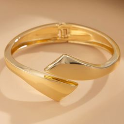 LULU & SKY Women Gold-Plated Cuff Bracelet-17