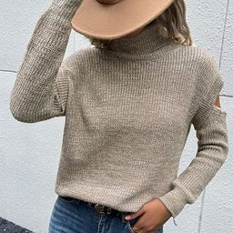 StyleCast Women Ribbed Round Neck Pullover-picture-7