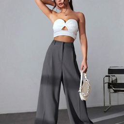 Next One Women Smart High-Rise Easy Wash Trousers-picture-22