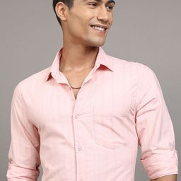 LOCOMOTIVE Premium Vertical Striped Cotton Casual Shirt-image-62