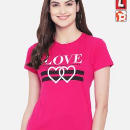 Dreambe Women Typography Printed T-shirt-picture-12