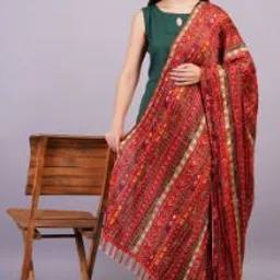 JC4U Keyhole Neck Kurta With Salwar & Dupatta-26