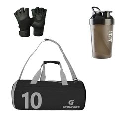GROUPERS Printed Medium Foldable Sports or Gym Duffel Bag-image-93