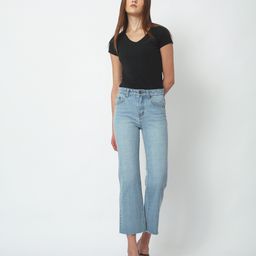 Noggah Women High-Rise Light Fade Stretchable Jeans-image-95