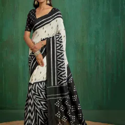 Sangria Floral Printed Mysore Silk Saree-picture-44