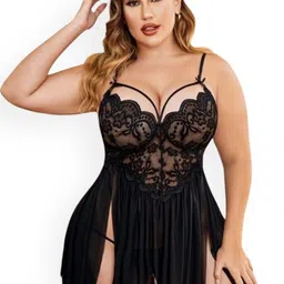 BESTIC FASHION Women Plus Size Strapless Baby Doll-picture-50