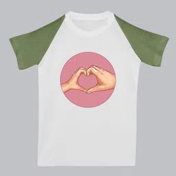 BAESD Kids Colourblocked Raw Edge T-shirt-image-65