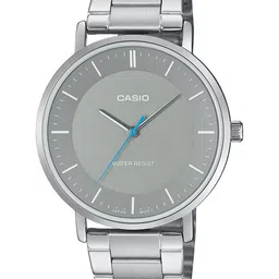 CASIO Men Dial & Stainless Steel Cuff Straps Analogue Watch A2413-16