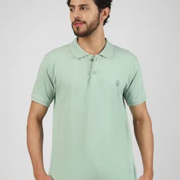 BLUEFICUS Men Dri-FIT Solid Round Neck Cotton T-shirt-image-62