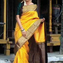 Visit Wear Woven Design Zari Pure Silk Banarasi Saree-image-19
