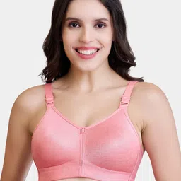 Trylo Women Floral Self Design Full Coverage Cotton Everyday Bra-14