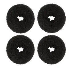 HAVEREAM Set Of 4 Bun Maker Hair Donuts-image-26