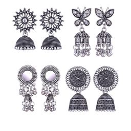 Sangria Alloy Silver-Plated Earrings-picture-3