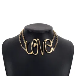 Just Lil Things Textured Choker Necklace-image-65