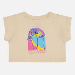PROTEENS Girl Tropical Print T-shirt-image-23