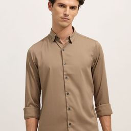 Espanshe Slim Fit Casual Shirt-image-82