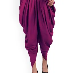 MIRAYYA Women Solid Pleated Dhoti Pant-picture-14