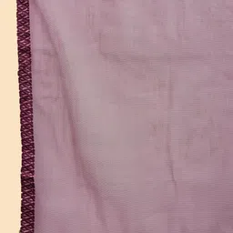 Anouk Rustic Floral Printed Thread Work Cotton A-Line Kurta & Trousers With Dupatta image 2
