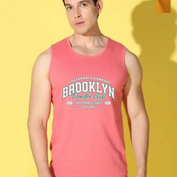 WOOSTRO Men Pack of 2 TypographyPrinted Raw Edge Slim Fit T-shirt-image-79