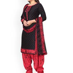 Styleveda Geometric Printed Unstitched Dress Material-image-41