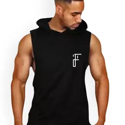 Fashnobic Never Give Up Printed Hooded GymVest FB-105_Back_pt-201-image-81