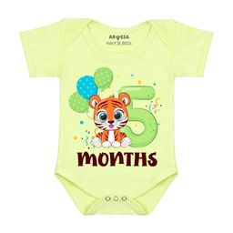Arvesa 5 Month Baby Printed Bodysuit-image-99