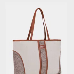 MINI WESST Printed PU Structured Tote Bag image 2
