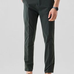 Snitch Men Slim Fit Mid-Rise Chinos Trousers-image-6