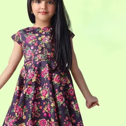 Lagorii Floral Print Fit & Flare Dress-picture-11