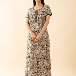 Maybell Printed Maxi Nightdress-image-97