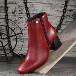 El Paso Women Block Heel Chelsea Boots-51