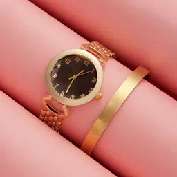 HAUTE SAUCE by Campus Sutra Women Set Of 2 Watch & Bracelet SSM25_HSWB5109-image-86