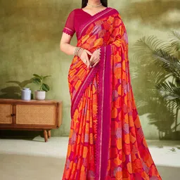 LeeliPeeri Designer Pure Chiffon Designer Saree-picture-23