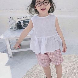 LULU & SKY Girls Top with Shorts-image-70