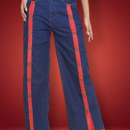 KATLINE Women Straight Fit Stretchable Jeans-image-59