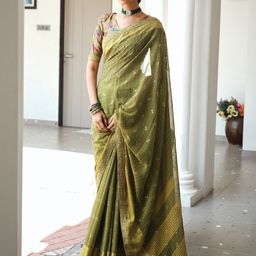 Mitera Embroidered Pure Georgette Saree-image-86