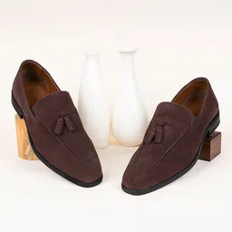 LOUIS STITCH Men Suede Loafers-picture-12