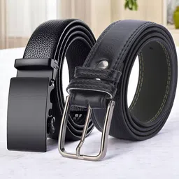 Provogue Men Pack Of 2 Formal Belt-21